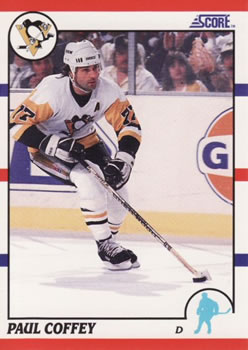 1990-91 Score American #6 Paul Coffey Front