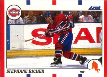 1990-91 Score American #75 Stephane Richer Front