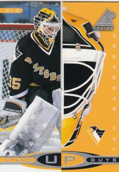 1997-98 Pinnacle Inside - Stand Up Guys #01-C / 01-D Tom Barrasso / Mike Vernon Front