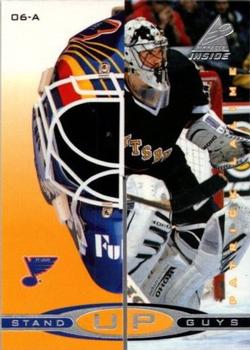 1997-98 Pinnacle Inside - Stand Up Guys #06-A / 06-B Patrick Lalime / Grant Fuhr Front