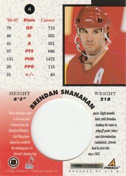 1997-98 Pinnacle Mint Collection #6 Brendan Shanahan Back