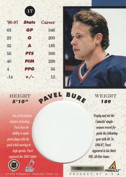 1997-98 Pinnacle Mint Collection #17 Pavel Bure Back