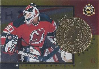 1997-98 Pinnacle Mint Collection - Gold Team #16 Martin Brodeur Front