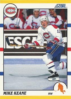 1990-91 Score Rookie and Traded #102T Mike Keane Front