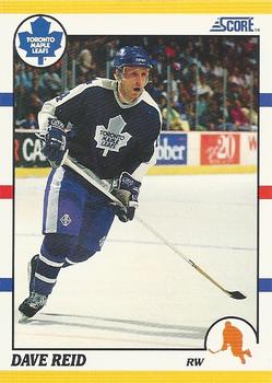 1990-91 Score Rookie and Traded #109T Dave Reid Front