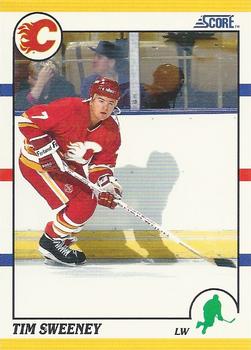 1990-91 Score Rookie and Traded #13T Tim Sweeney Front