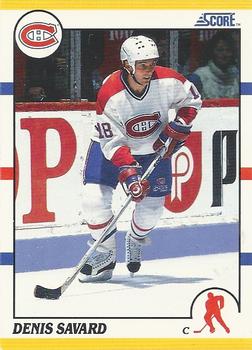 1990-91 Score Rookie and Traded #1T Denis Savard Front