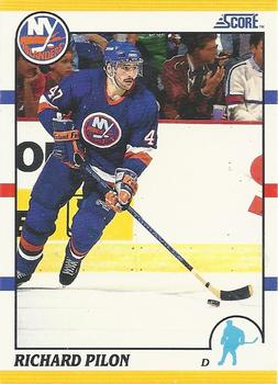 1990-91 Score Rookie and Traded #45T Richard Pilon Front