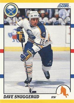1990-91 Score Rookie and Traded #48T Dave Snuggerud Front