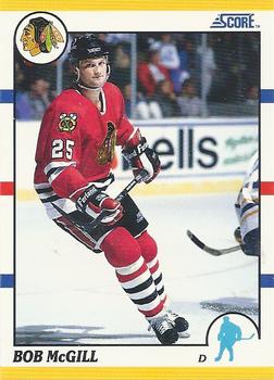 1990-91 Score Rookie and Traded #49T Bob McGill Front