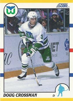 1990-91 Score Rookie and Traded #52T Doug Crossman Front