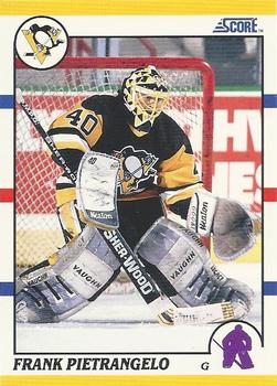 1990-91 Score Rookie and Traded #55T Frank Pietrangelo Front