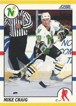 1990-91 Score Rookie and Traded #59T Mike Craig Front