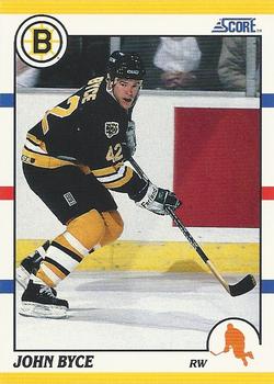 1990-91 Score Rookie and Traded #62T John Byce Front