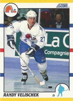 1990-91 Score Rookie and Traded #64T Randy Velischek Front