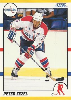 1990-91 Score Rookie and Traded #6T Peter Zezel Front