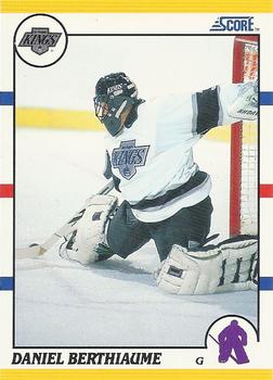 1990-91 Score Rookie and Traded #73T Daniel Berthiaume Front