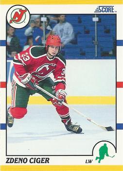 1990-91 Score Rookie and Traded #82T Zdeno Ciger Front