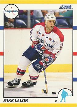 1990-91 Score Rookie and Traded #98T Mike Lalor Front