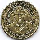 1997-98 Pinnacle Mint Collection - Minternational Coins #2 Peter Forsberg Front