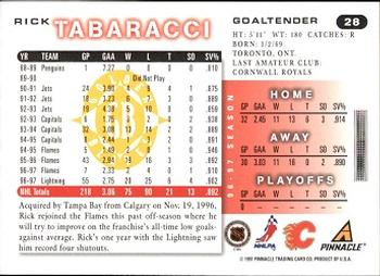 1997-98 Score - Golden Blades #28 Rick Tabaracci Back