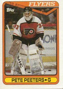 1990-91 Topps #109 Pete Peeters Front