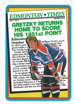 1990-91 Topps #2 Wayne Gretzky Front