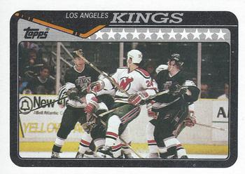 1990-91 Topps #17 Los Angeles Kings Front