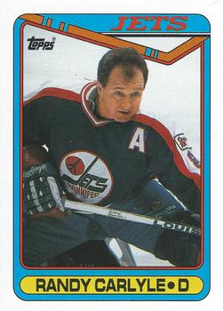 1990-91 Topps #51 Randy Carlyle Front