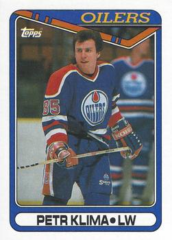 1990-91 Topps #85 Petr Klima Front