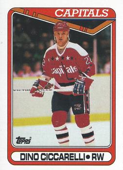 1990-91 Topps #100 Dino Ciccarelli Front