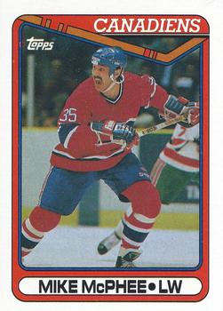 1990-91 Topps #137 Mike McPhee Front