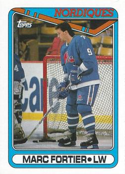 1990-91 Topps #176 Marc Fortier Front