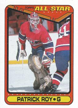 1990-91 Topps #198 Patrick Roy Front
