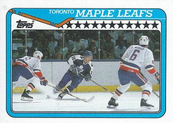 1990-91 Topps #241 Toronto Maple Leafs Front