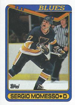 1990-91 Topps #244 Sergio Momesso Front