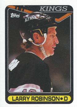 1990-91 Topps #261 Larry Robinson Front