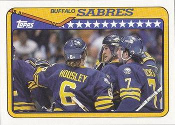 1990-91 Topps #262 Buffalo Sabres Front