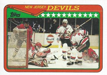 1990-91 Topps #284 New Jersey Devils Front