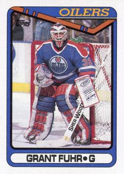 1990-91 Topps #321 Grant Fuhr Front