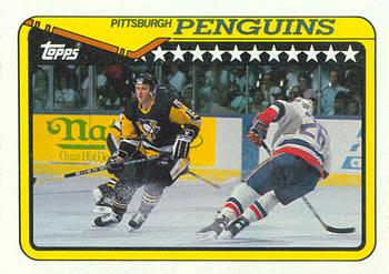 1990-91 Topps #326 Pittsburgh Penguins Front