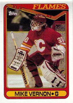 1990-91 Topps #351 Mike Vernon Front