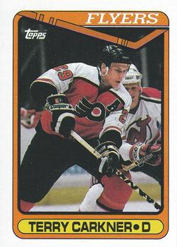 1990-91 Topps #381 Terry Carkner Front