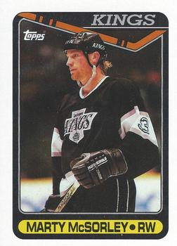 1990-91 Topps #392 Marty McSorley Front