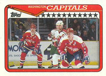 1990-91 Topps #394 Washington Capitals Front