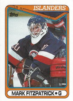 1990-91 Topps #395 Mark Fitzpatrick Front