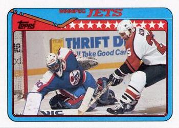 1990-91 Topps #180 Winnipeg Jets Front