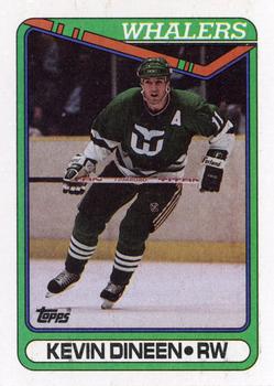 1990-91 Topps #213 Kevin Dineen Front