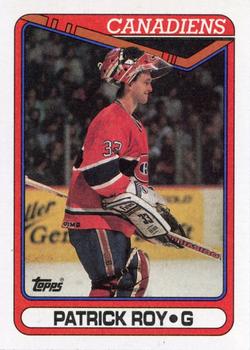 1990-91 Topps #219 Patrick Roy Front