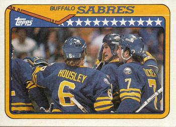 1990-91 Topps #262 Buffalo Sabres Front